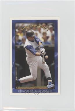 2005 Kansas City Life Insurance Kansas City Royals - Stadium Giveaway [Base] #29 - Mike Sweeney