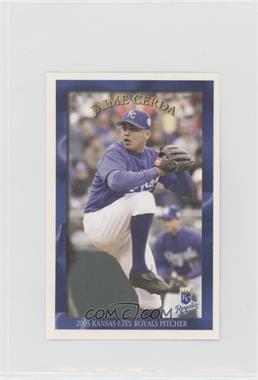 2005 Kansas City Life Insurance Kansas City Royals - Stadium Giveaway [Base] #56 - Jaime Cerda