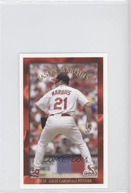 2005 Kansas City Life Insurance St. Louis Cardinals - Stadium Giveaway [Base] #21 - Jason Marquis