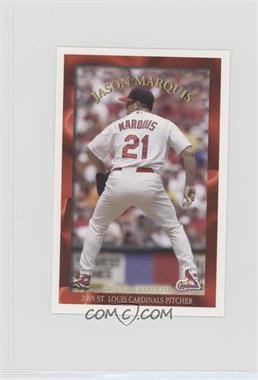 2005 Kansas City Life Insurance St. Louis Cardinals - Stadium Giveaway [Base] #21 - Jason Marquis