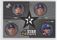 Eric Gagne, Hideo Nomo, Kevin Brown, Kazuhisa Ishii