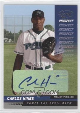 2005 Leaf - [Base] - Autographs #205 - Carlos Hines