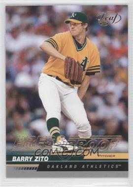 2005 Leaf - [Base] - Gold Press Proof #143 - Barry Zito /25