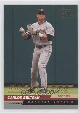 2005 Leaf - [Base] - Gold Press Proof #86 - Carlos Beltran /25