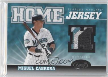 2005 Leaf - Home/Road - Jerseys Prime #HJ-10 - Miguel Cabrera /50