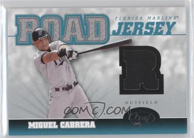 2005 Leaf - Home/Road - Jerseys #RJ-10 - Miguel Cabrera