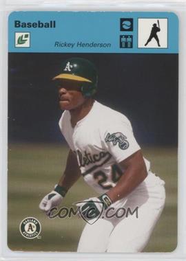 2005 Leaf - Sportscasters - Blue Batting Ball #39 - Rickey Henderson /50 [EX to NM]