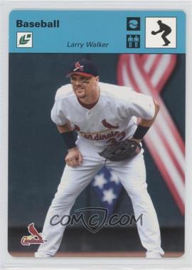 2005 Leaf - Sportscasters - Blue Fielding Ball #26 - Larry Walker /45