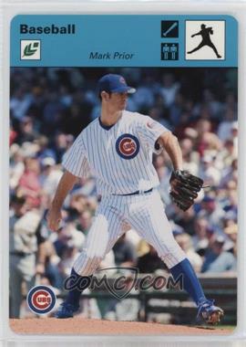 2005 Leaf - Sportscasters - Blue Pitching Bat #28 - Mark Prior /25