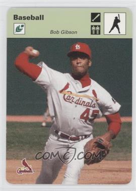 2005 Leaf - Sportscasters - Green Batting Bat #6 - Bob Gibson /40