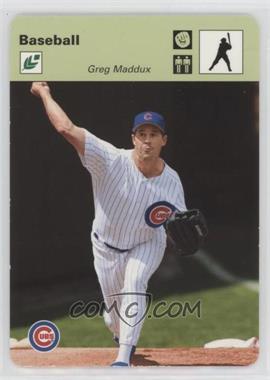 2005 Leaf - Sportscasters - Green Batting Glove #17 - Greg Maddux /55