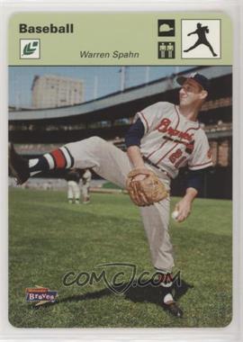 2005 Leaf - Sportscasters - Green Pitching Cap #49 - Warren Spahn /10