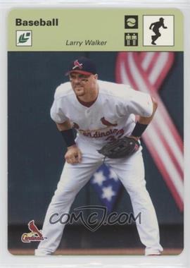 2005 Leaf - Sportscasters - Green Running Ball #26 - Larry Walker /45