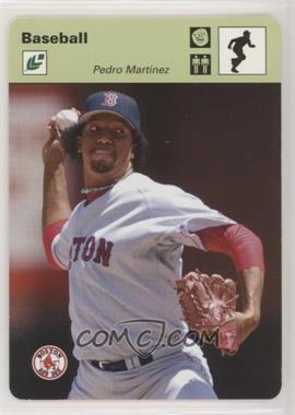 2005 Leaf - Sportscasters - Green Running Glove #35 - Pedro Martinez /35