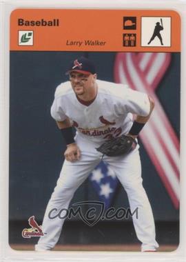 2005 Leaf - Sportscasters - Orange Batting Cap #26 - Larry Walker /30