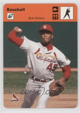 2005 Leaf - Sportscasters - Orange Batting Cap #6 - Bob Gibson /30