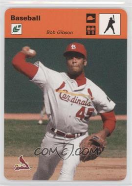 2005 Leaf - Sportscasters - Orange Batting Cap #6 - Bob Gibson /30
