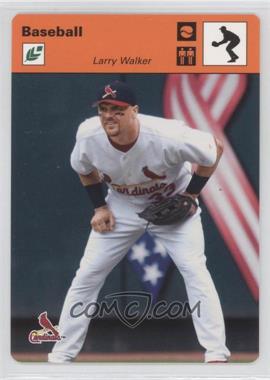 2005 Leaf - Sportscasters - Orange Fielding Ball #26 - Larry Walker /40