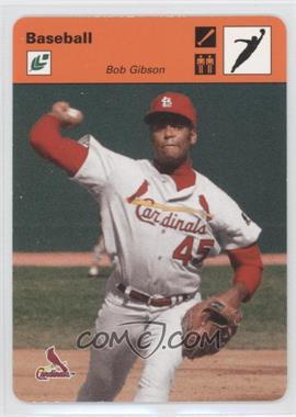 2005 Leaf - Sportscasters - Orange Jumping Bat #6 - Bob Gibson /15