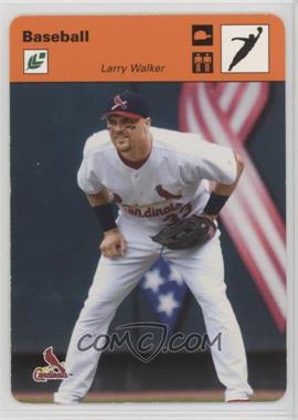2005 Leaf - Sportscasters - Orange Jumping Cap #26 - Larry Walker /10