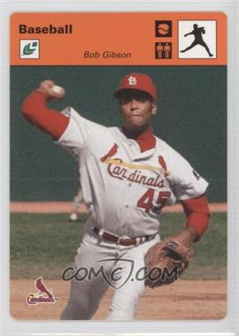 2005 Leaf - Sportscasters - Orange Pitching Ball #6 - Bob Gibson /30