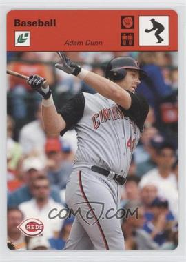 2005 Leaf - Sportscasters - Red Fielding Glove #1 - Adam Dunn /50