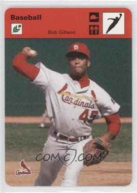2005 Leaf - Sportscasters - Red Jumping Cap #6 - Bob Gibson /25