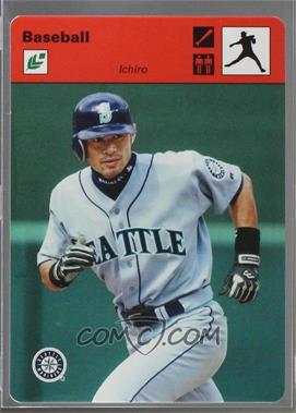 2005 Leaf - Sportscasters - Red Pitching Bat #19 - Ichiro Suzuki /35 [Noted]