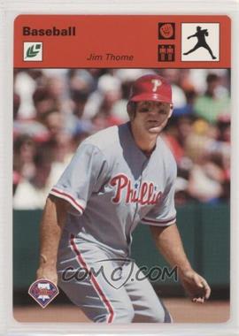 2005 Leaf - Sportscasters - Red Pitching Glove #23 - Jim Thome /40