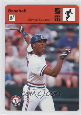 2005 Leaf - Sportscasters - Red Running Bat #5 - Alfonso Soriano /40