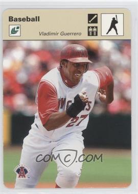 2005 Leaf - Sportscasters - Tan Batting Bat #48 - Vladimir Guerrero /25