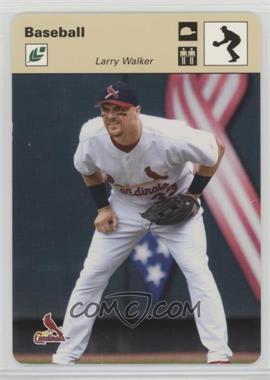 2005 Leaf - Sportscasters - Tan Fielding Cap #26 - Larry Walker /15