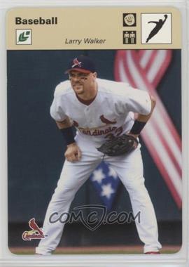 2005 Leaf - Sportscasters - Tan Jumping Glove #26 - Larry Walker /15