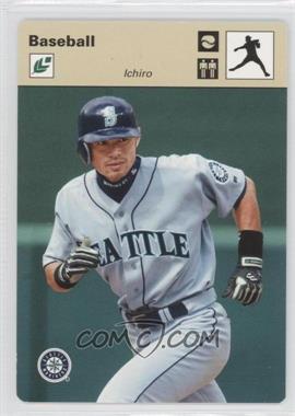 2005 Leaf - Sportscasters - Tan Pitching Ball #19 - Ichiro Suzuki /35