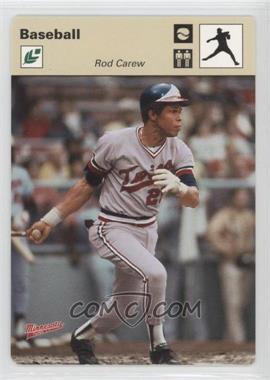 2005 Leaf - Sportscasters - Tan Pitching Ball #41 - Rod Carew /35