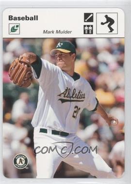 2005 Leaf - Sportscasters - White Fielding Bat #27 - Mark Mulder /40