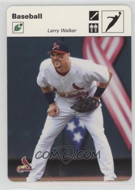 2005 Leaf - Sportscasters - White Jumping Bat #26 - Larry Walker /25
