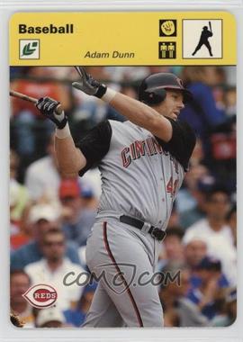 2005 Leaf - Sportscasters - Yellow Batting Glove #1 - Adam Dunn /40