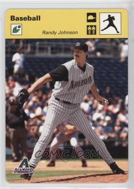 2005 Leaf - Sportscasters - Yellow Pitching Cap #37 - Randy Johnson /15