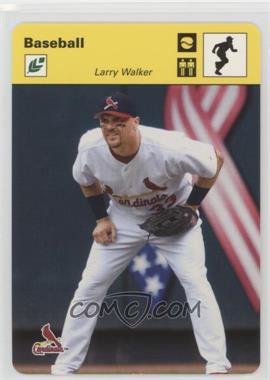 2005 Leaf - Sportscasters - Yellow Running Ball #26 - Larry Walker /35