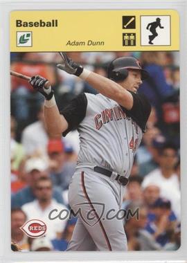 2005 Leaf - Sportscasters - Yellow Running Bat #1 - Adam Dunn /25