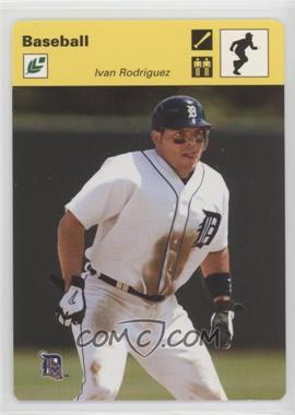 2005 Leaf - Sportscasters - Yellow Running Bat #20 - Ivan Rodriguez /25