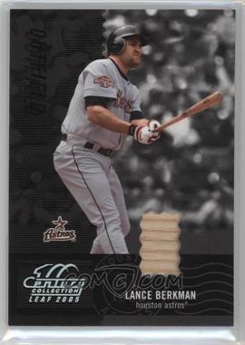 2005 Leaf Century Collection - [Base] - Materials Bats #117 - Lance Berkman /250