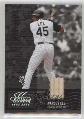2005 Leaf Century Collection - [Base] - Materials Bats #145 - Carlos Lee /250