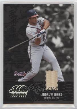 2005 Leaf Century Collection - [Base] - Materials Bats #200 - Andruw Jones /250 [Noted]
