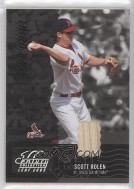 2005 Leaf Century Collection - [Base] - Materials Bats #27 - Scott Rolen /100