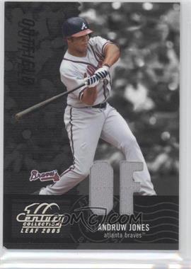 2005 Leaf Century Collection - [Base] - Materials Die-Cut Position #200 - Andruw Jones /250