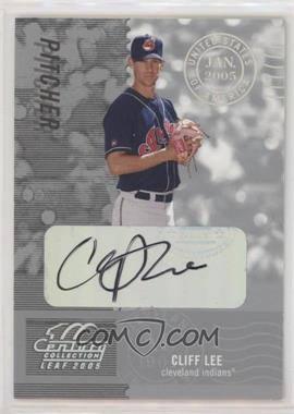 2005 Leaf Century Collection - [Base] - Post Marks Silver Signatures #65 - Cliff Lee /250