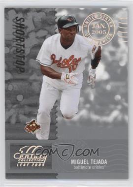 2005 Leaf Century Collection - [Base] - Post Marks Silver #10 - Miguel Tejada /100