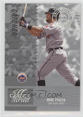 2005 Leaf Century Collection - [Base] - Post Marks Silver #31 - Mike Piazza /100